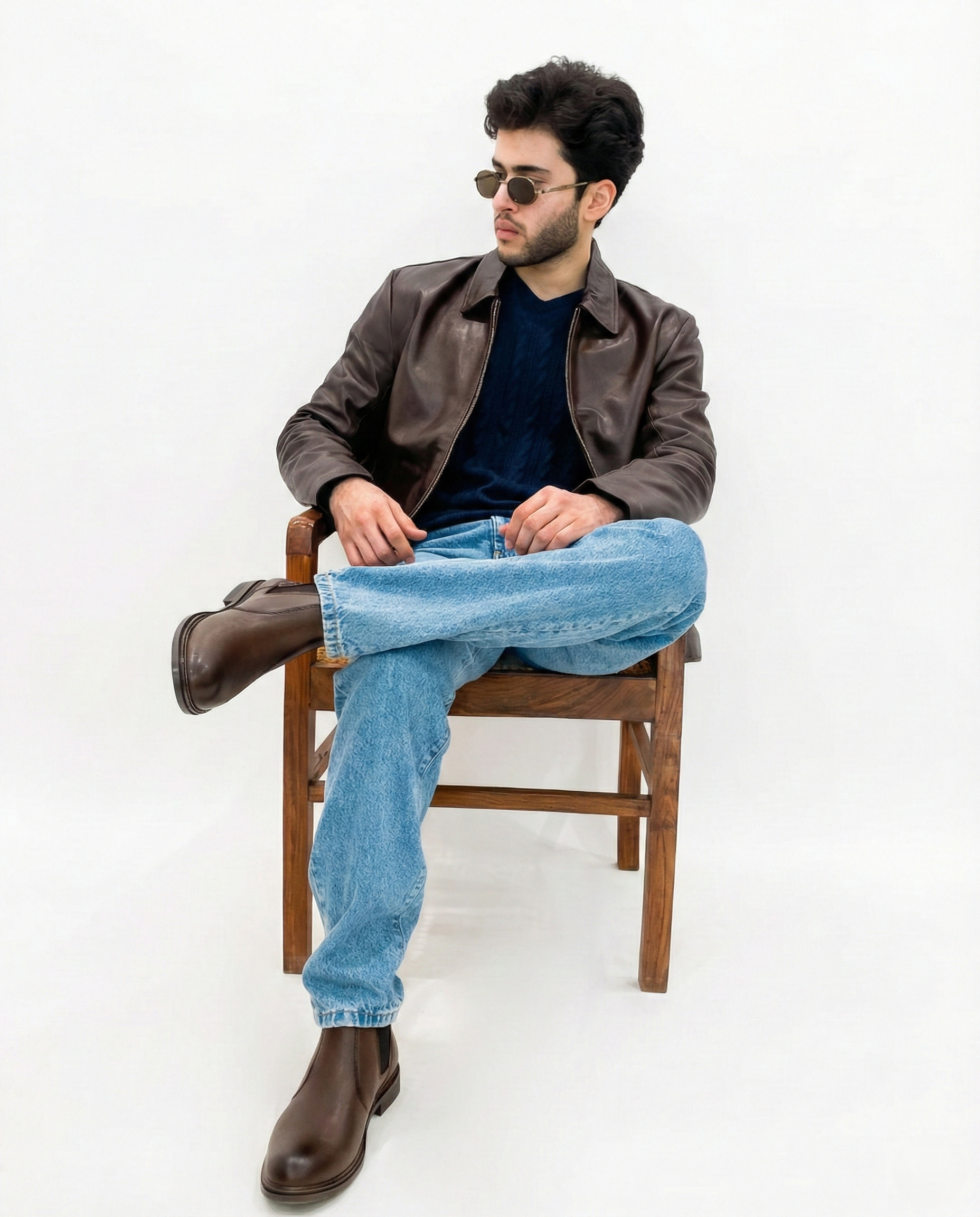 Dark Brown Chelsea Boot