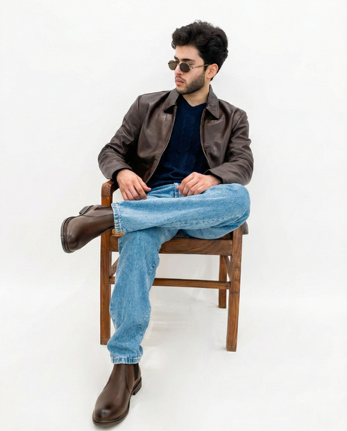 Dark Brown Chelsea Boot