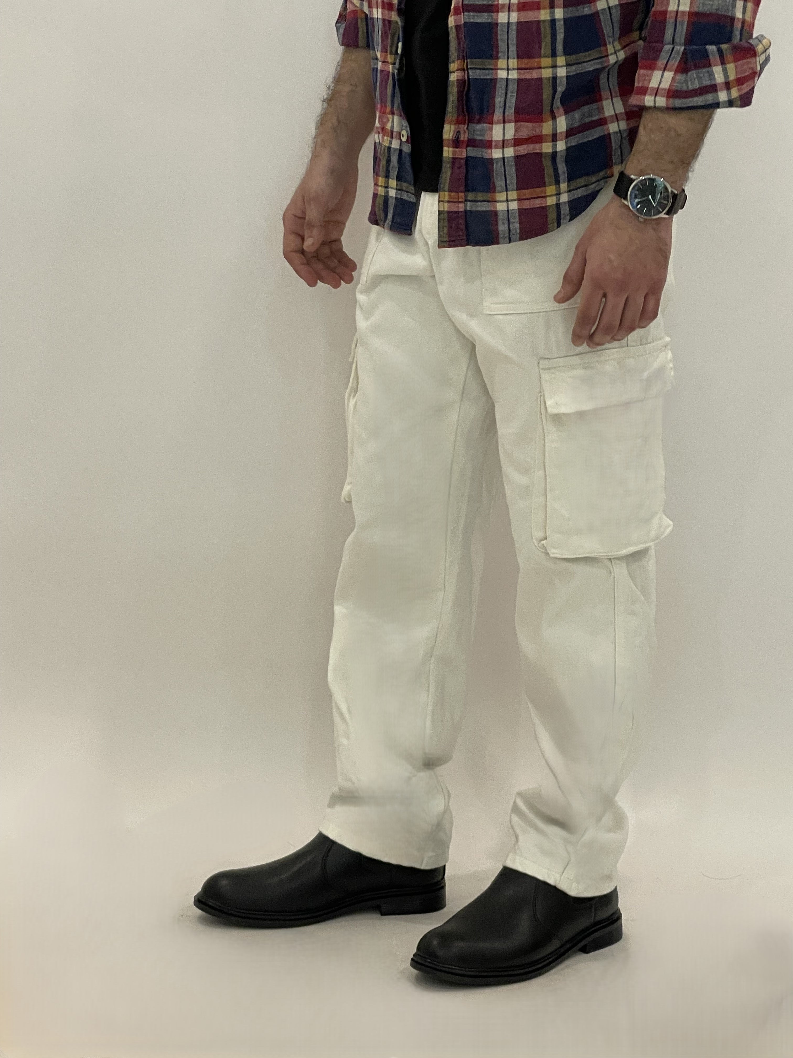 Textured Black Chelsea Boot