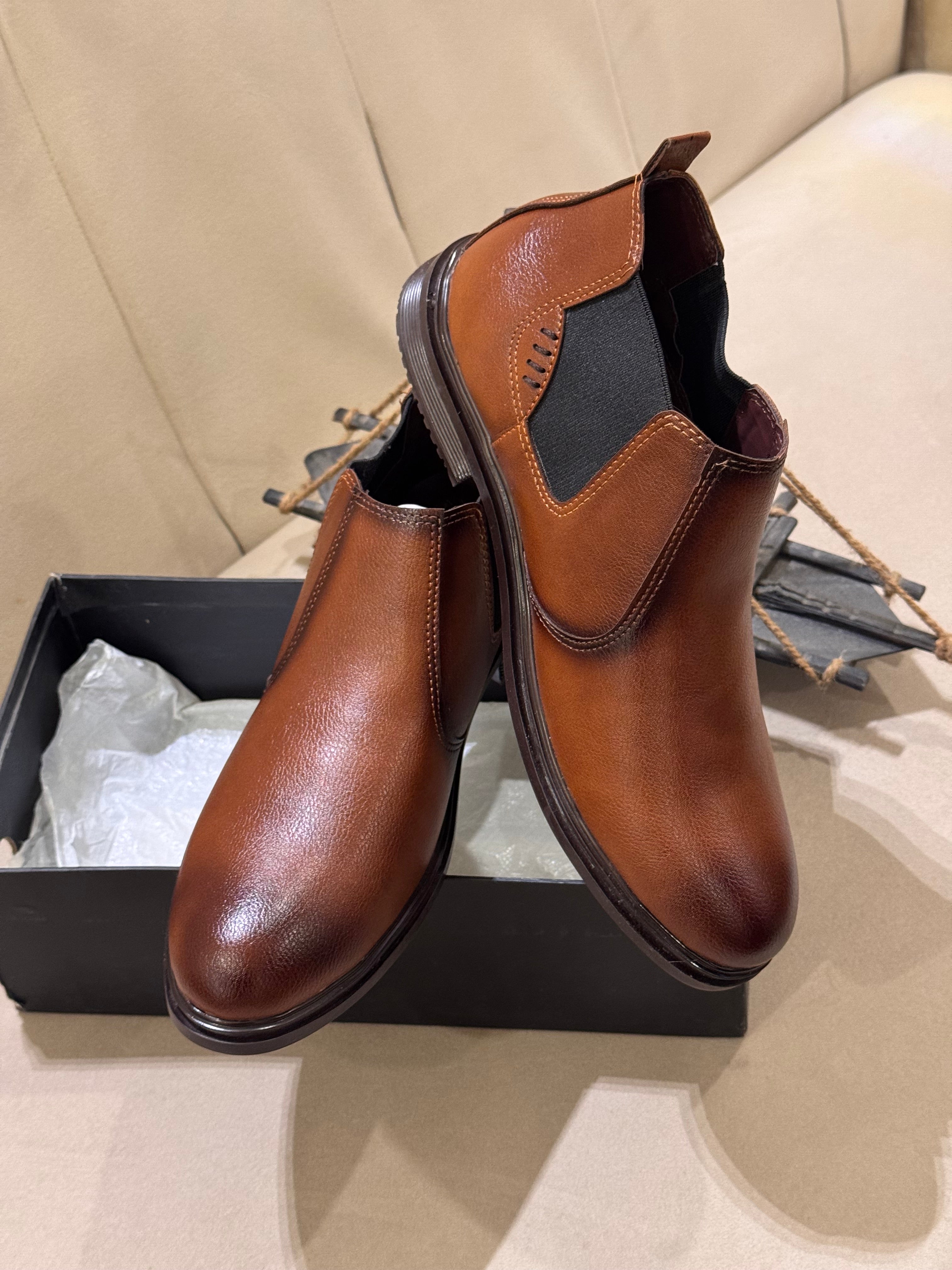 Tan Brown Chelsea Boot
