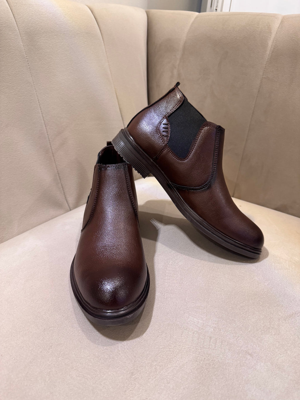 Dark Brown Chelsea Boot