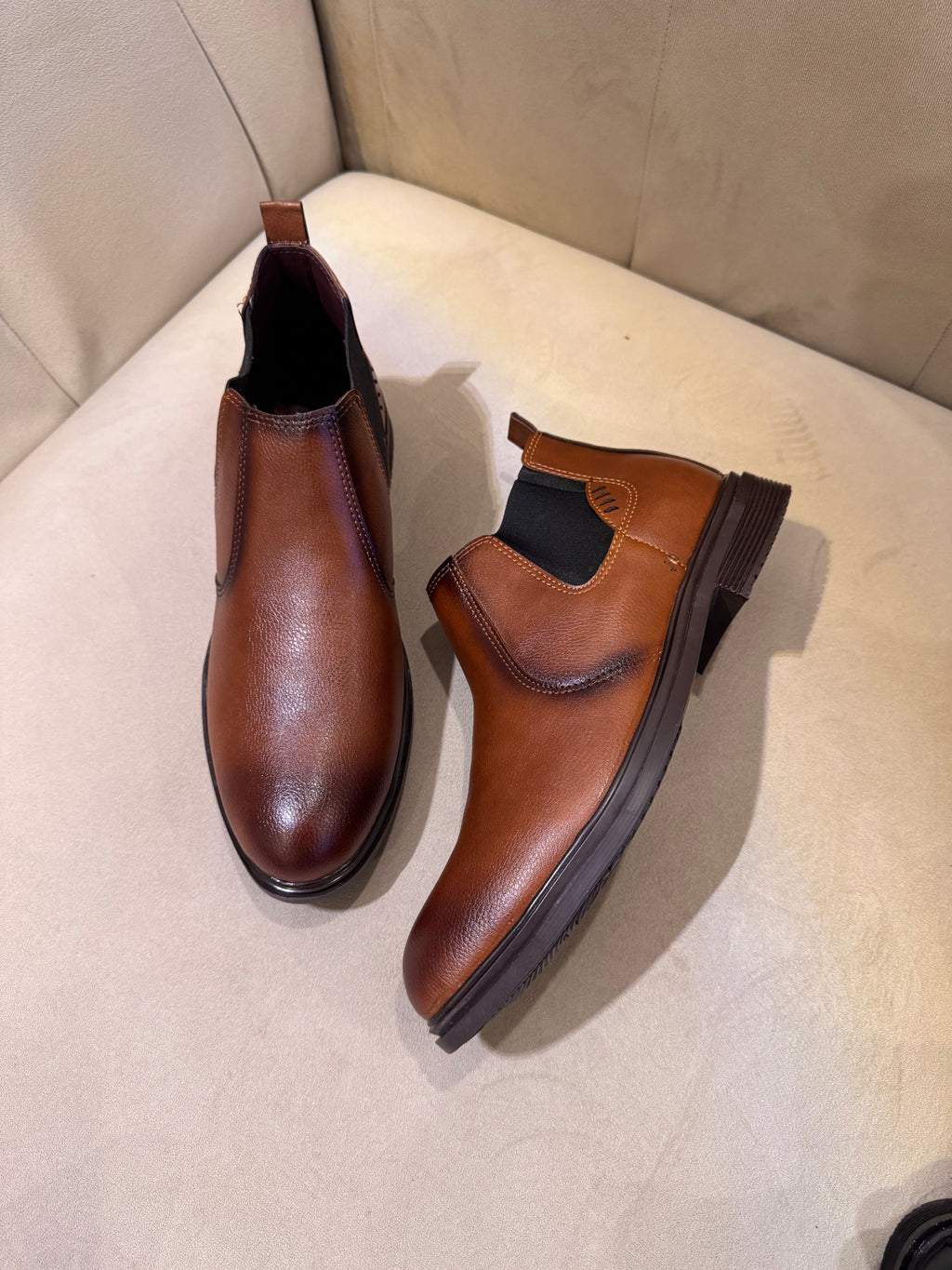 Tan Brown Chelsea Boot