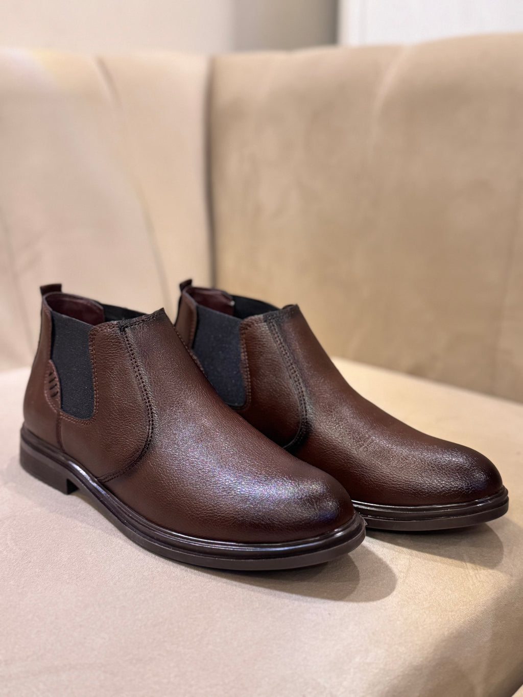 Dark Brown Chelsea Boot